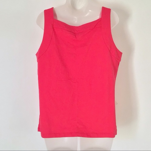 croft & barrow Red Tank Top - Picture 2 of 3